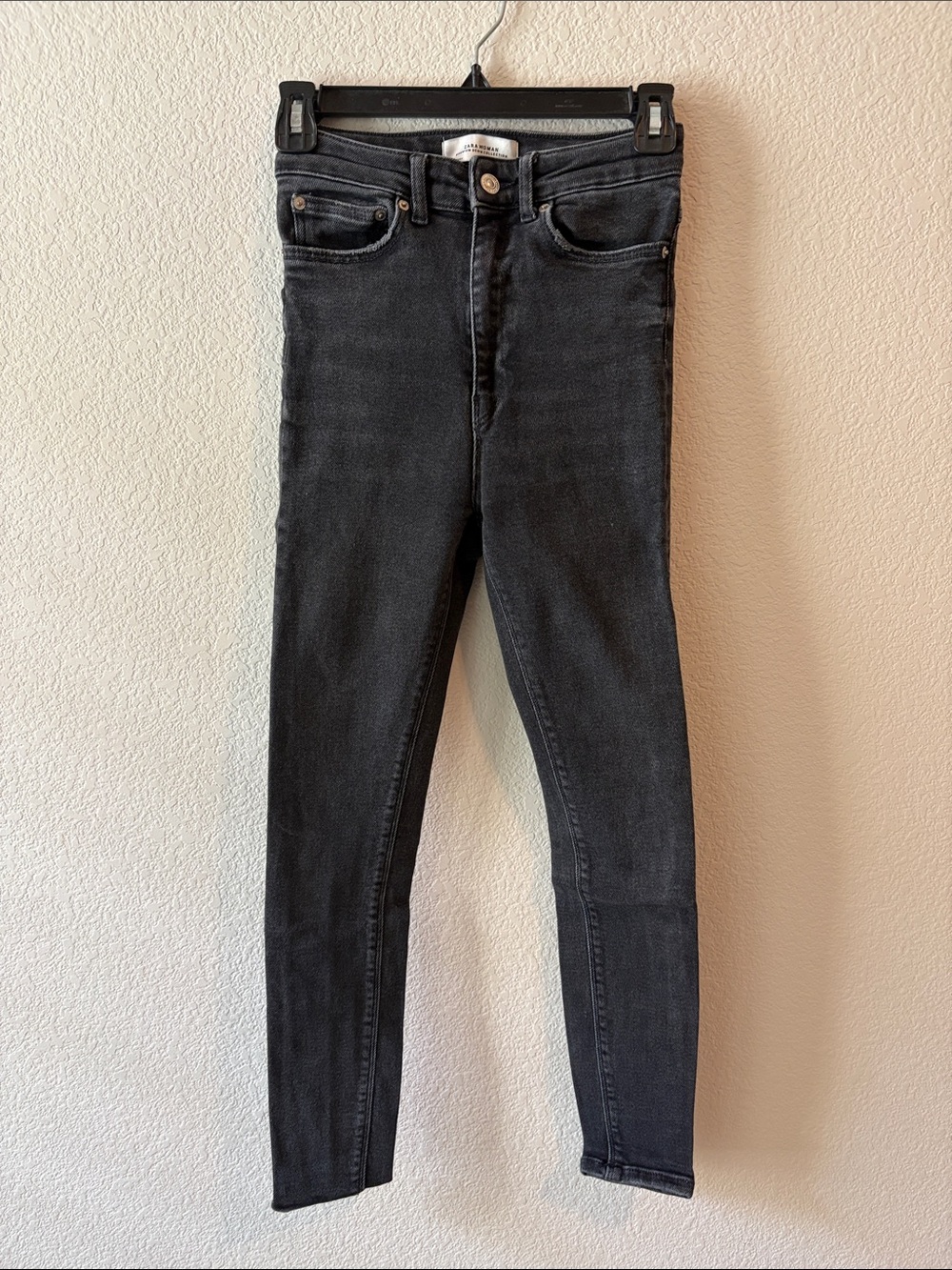 Zara Black High-Rise Jeggings